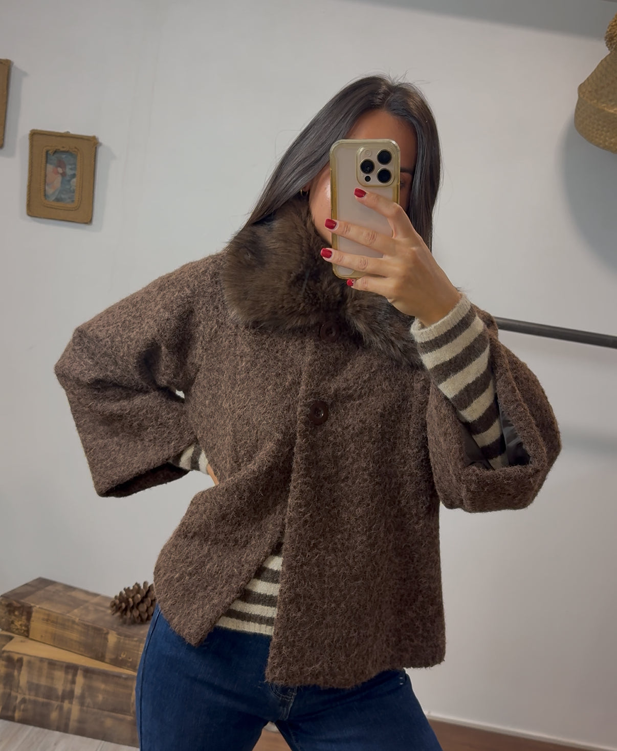 Chaquetón con Pelo