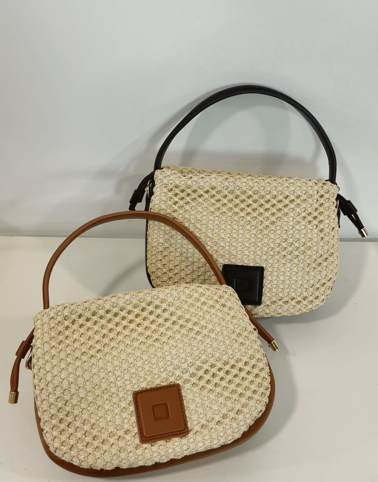 Bolso de Mano Trenzado